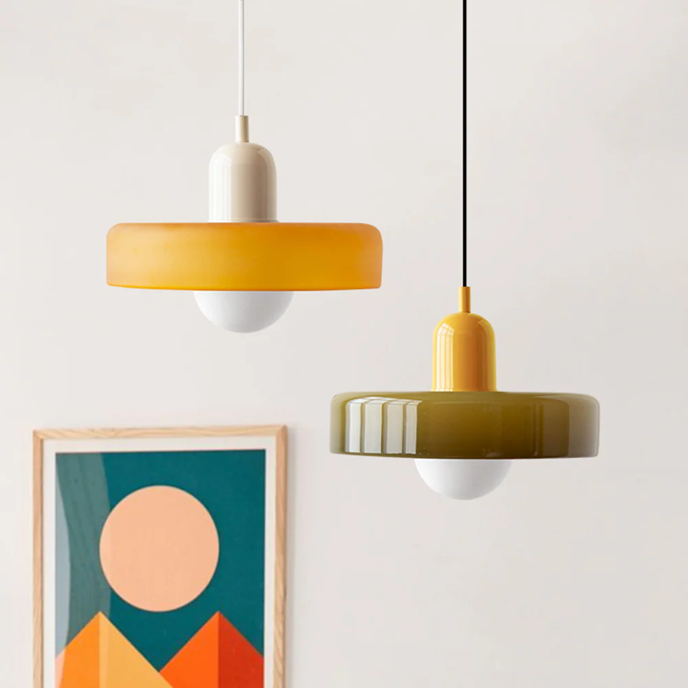 Modern Glass Pendant LED Light - Image 33
