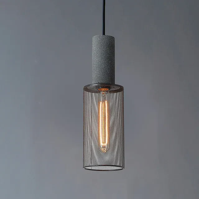 Modern Iron Grey Hanging Light Pendant Lampshade - Image 11