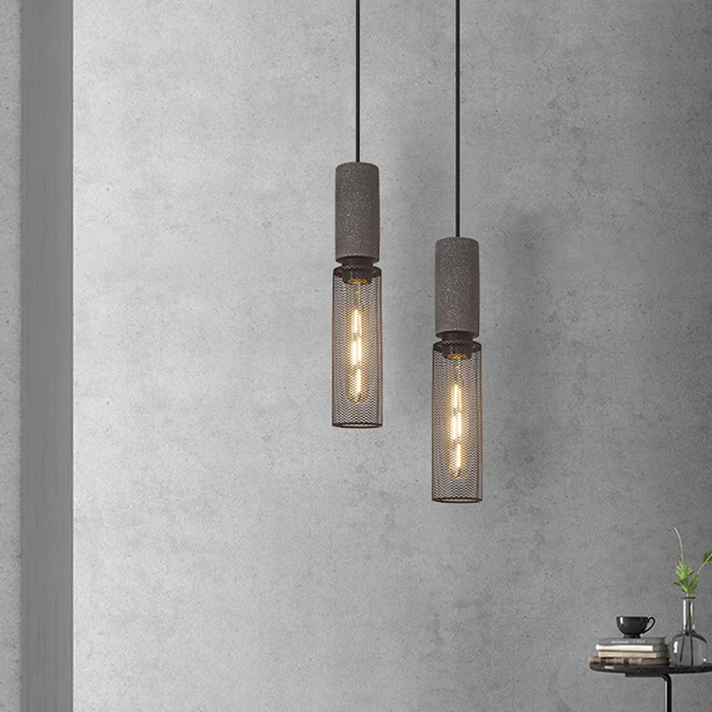 Modern Iron Grey Hanging Light Pendant Lampshade - Image 8