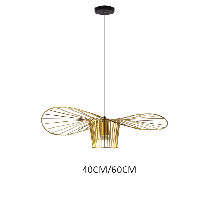 Modern Iron Cage Pendant Light For Living Room - Image 4
