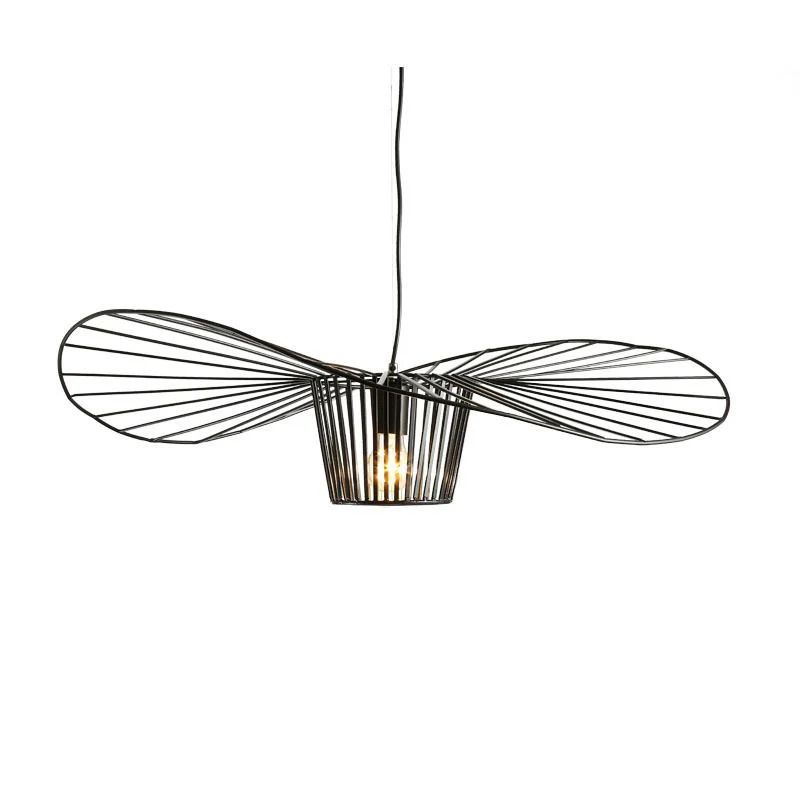 Modern Iron Cage Pendant Light For Living Room - Image 5
