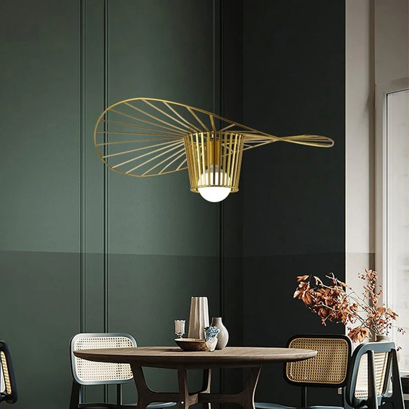 Modern Iron Cage Pendant Light For Living Room - Image 6