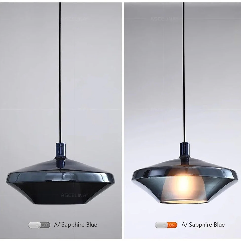 Modern Multicolored Glass Pendant Lamp for Dining - Image 14