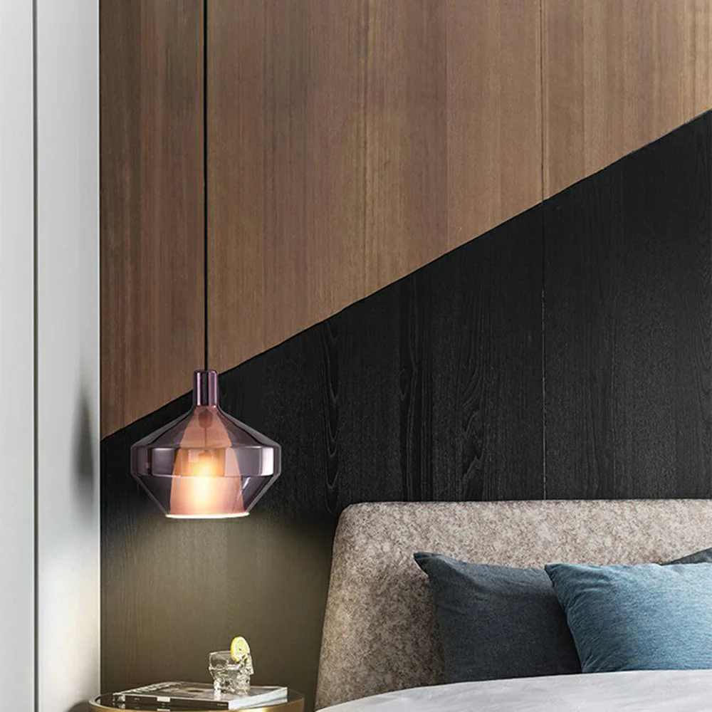 Modern Multicolored Glass Pendant Lamp for Dining - Image 26