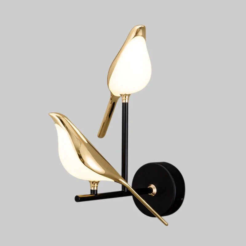 Modern Led Golden Bird Hallway Wall Light - Image 10