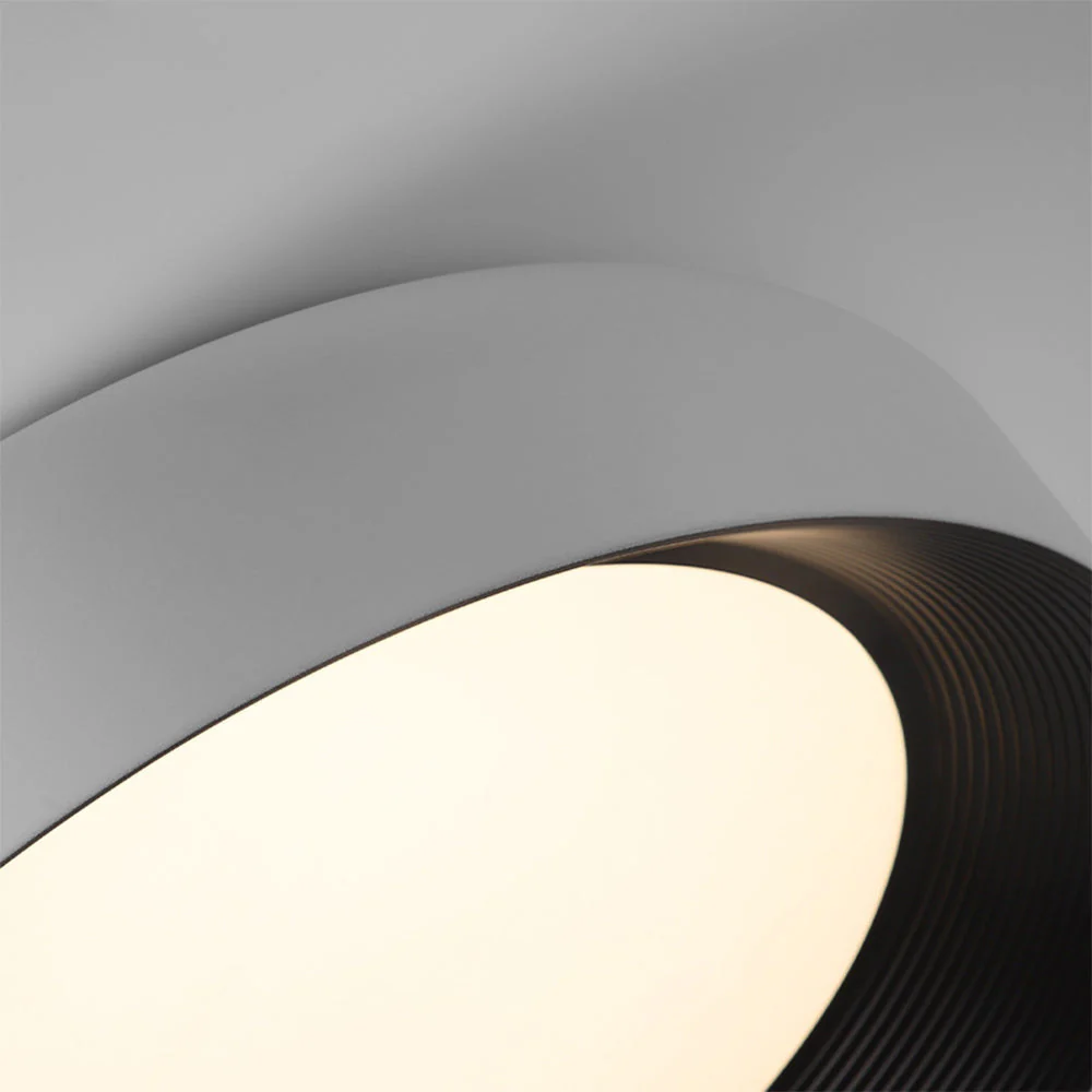 Modern LED Metal Ceiling Lamp Flush Mount Black Ceiling Light - Image 15