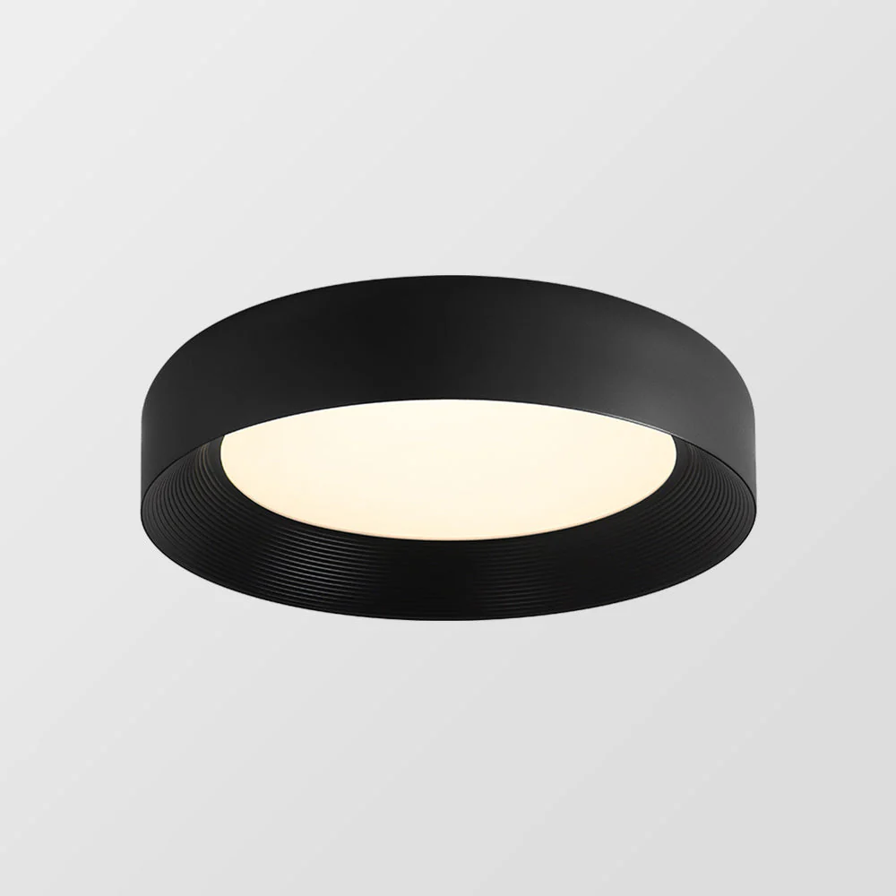 Modern LED Metal Ceiling Lamp Flush Mount Black Ceiling Light - Image 19