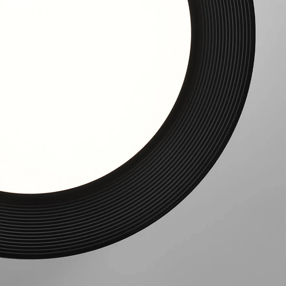 Modern LED Metal Ceiling Lamp Flush Mount Black Ceiling Light - Image 21
