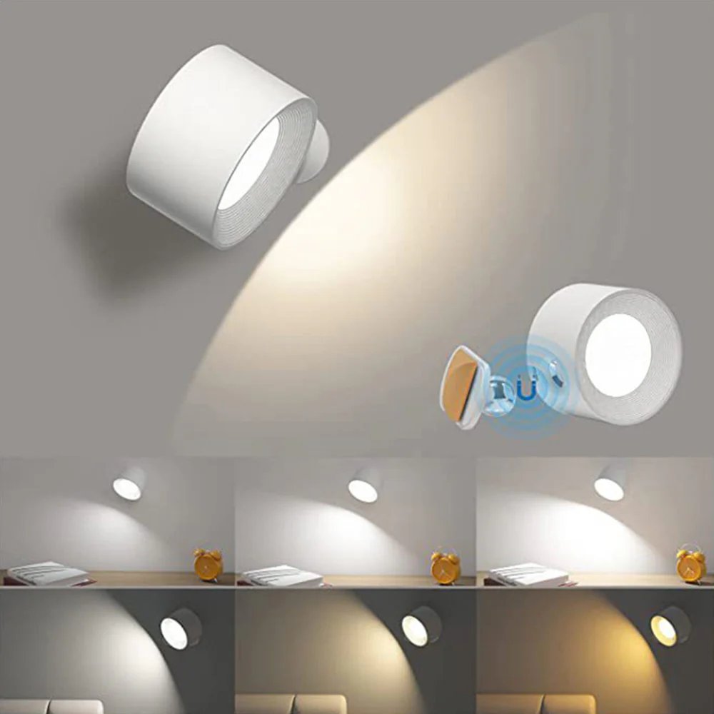 Modern LED Rotation Mini Wall Light - Image 13