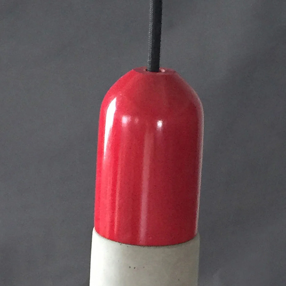 Modern Loft Concrete Stained Pendant Light - Image 9