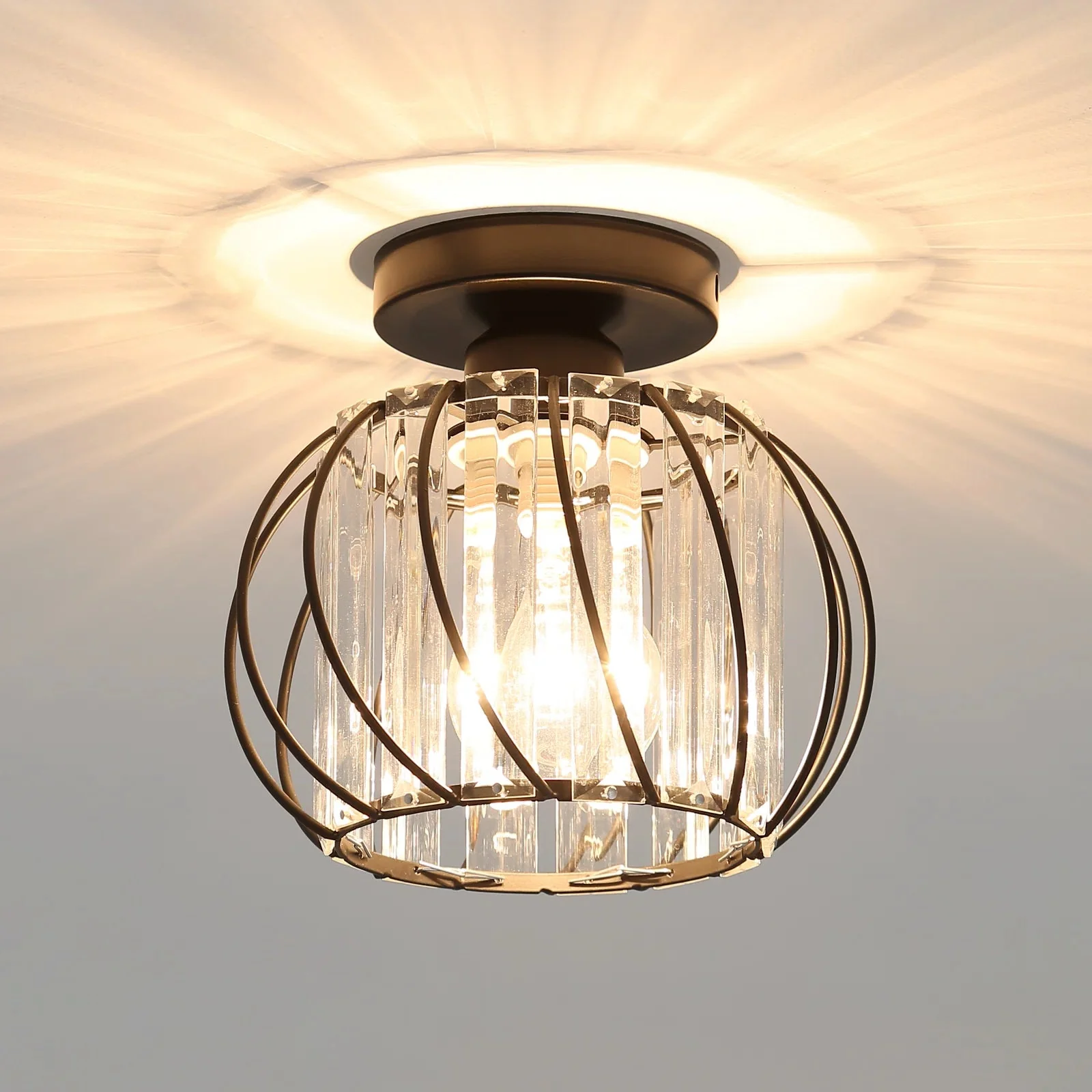 Modern Luxury Glass Hallway Ceiling Light