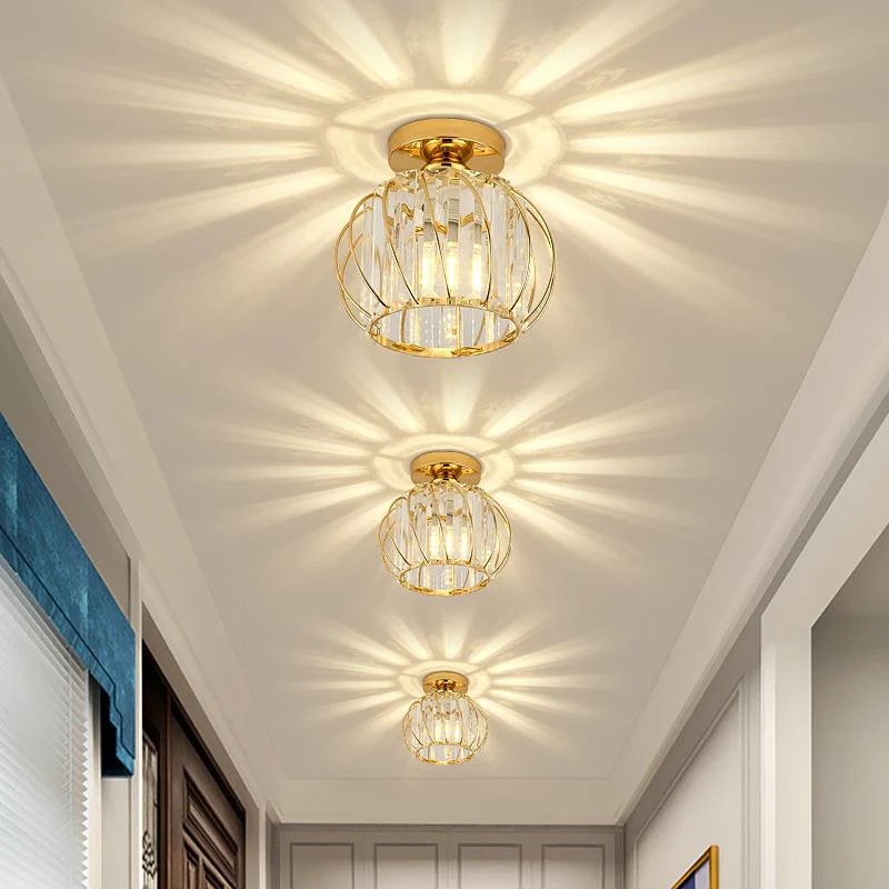 Modern Luxury Glass Hallway Ceiling Light - Image 10