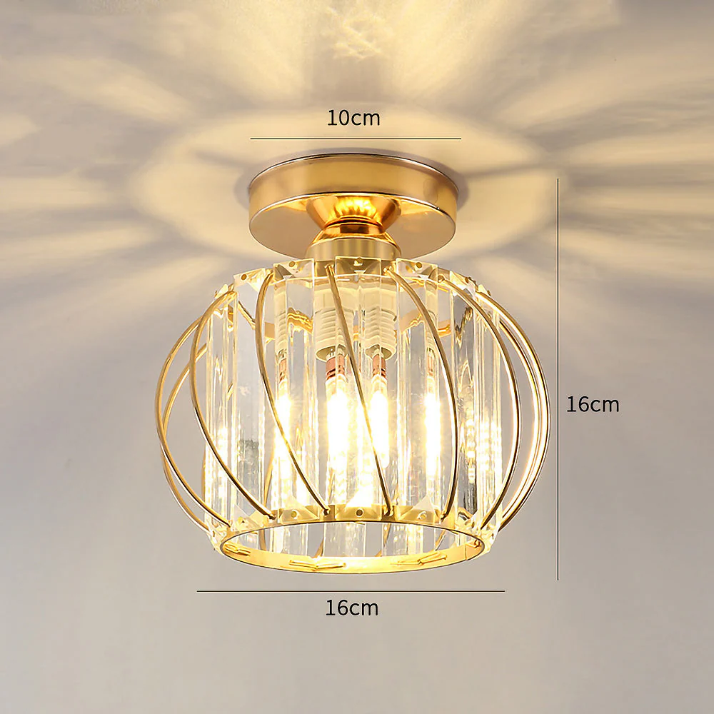 Modern Luxury Glass Hallway Ceiling Light - Image 11