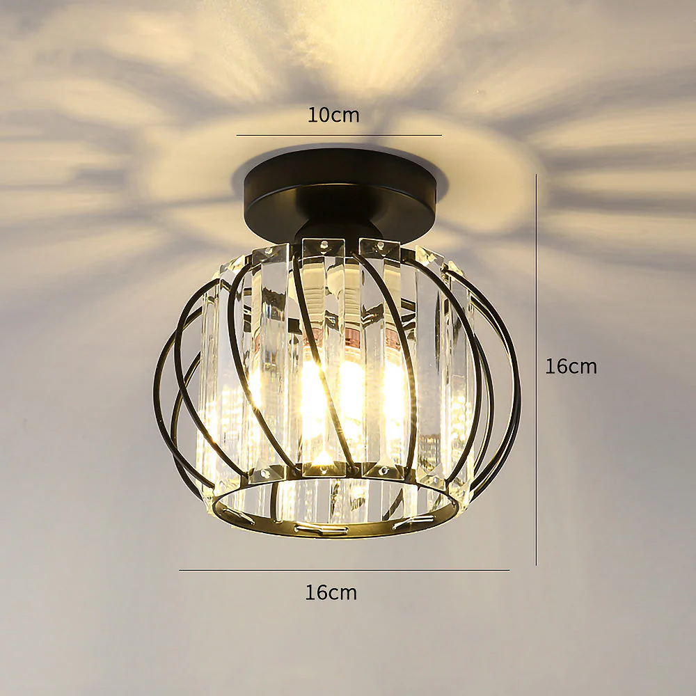 Modern Luxury Glass Hallway Ceiling Light - Image 7