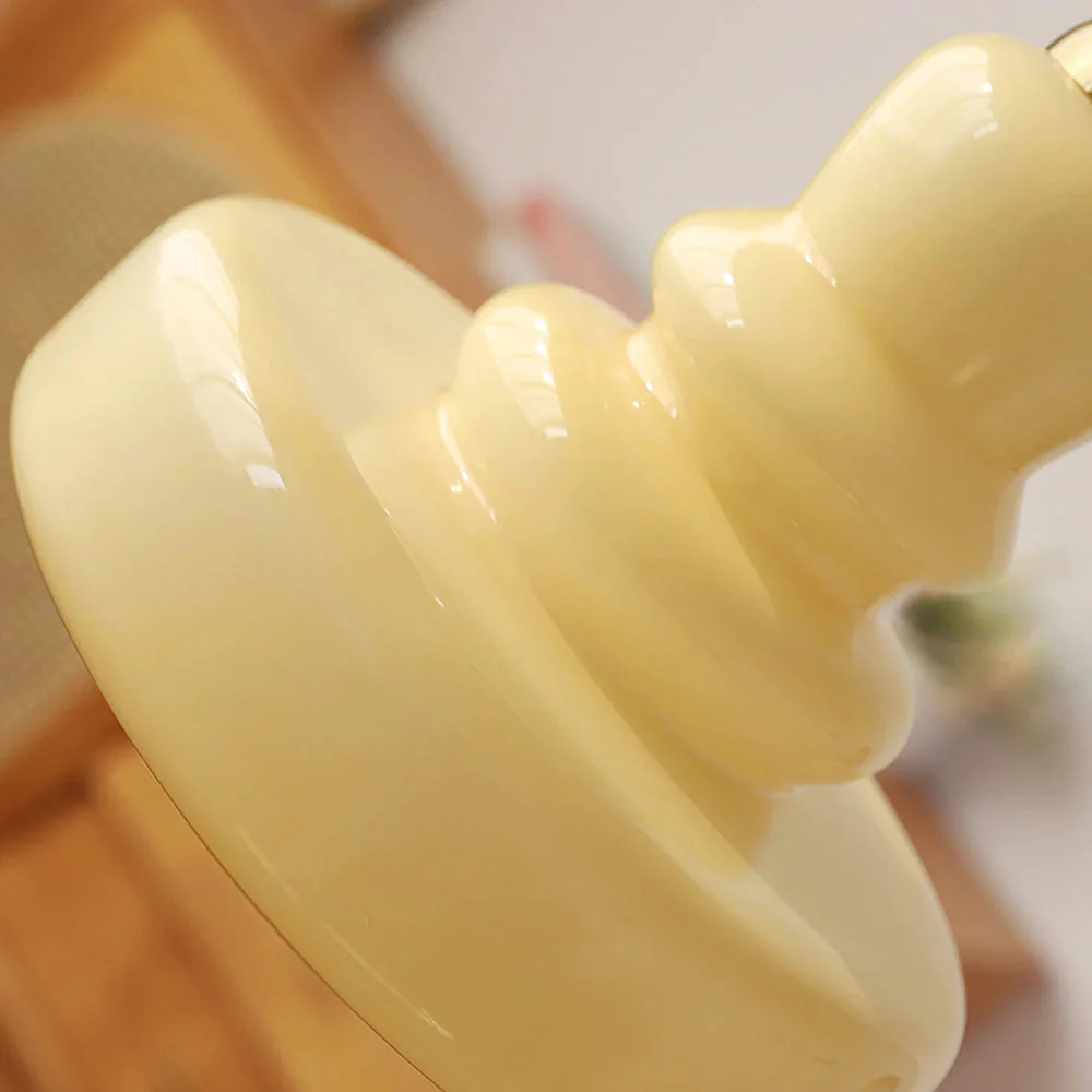 Modern Milk Glass Gourd Pendant Light - Image 5