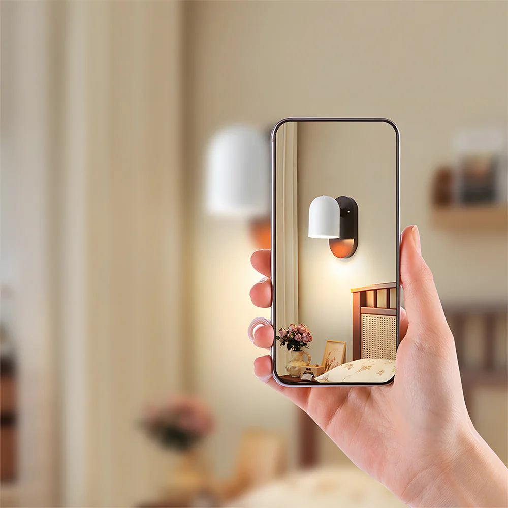 Modern Minimalist Solid Wood Personality Wall Light - Image 4