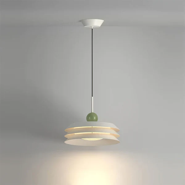 Modern Morandi Layered Metal Hanging Lights - Image 14