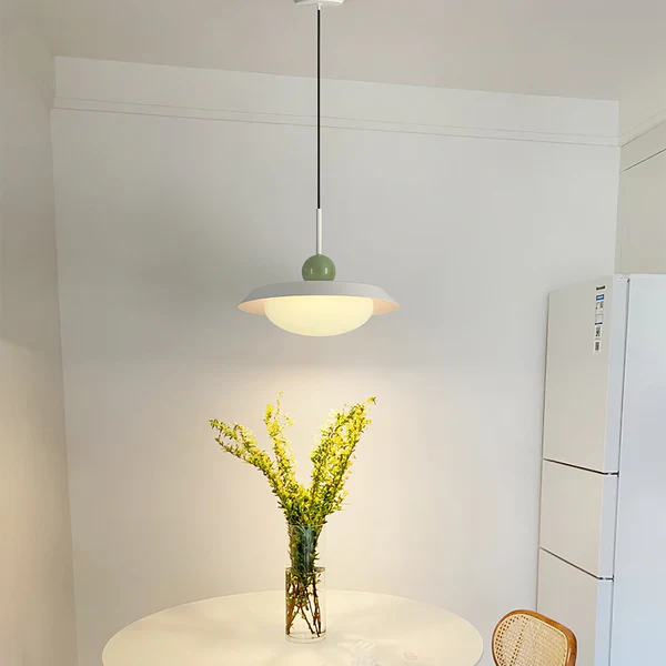 Modern Morandi Layered Metal Hanging Lights - Image 5