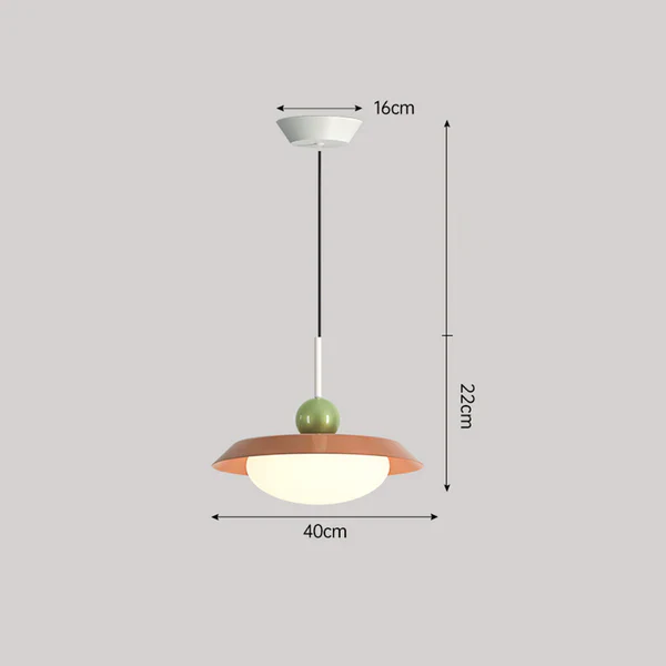 Modern Morandi Layered Metal Hanging Lights - Image 8