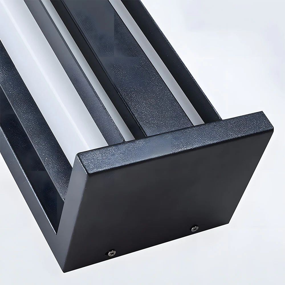 Modern Multifunctional Outdoor Black Waterproof LED Wall Light - Image 14