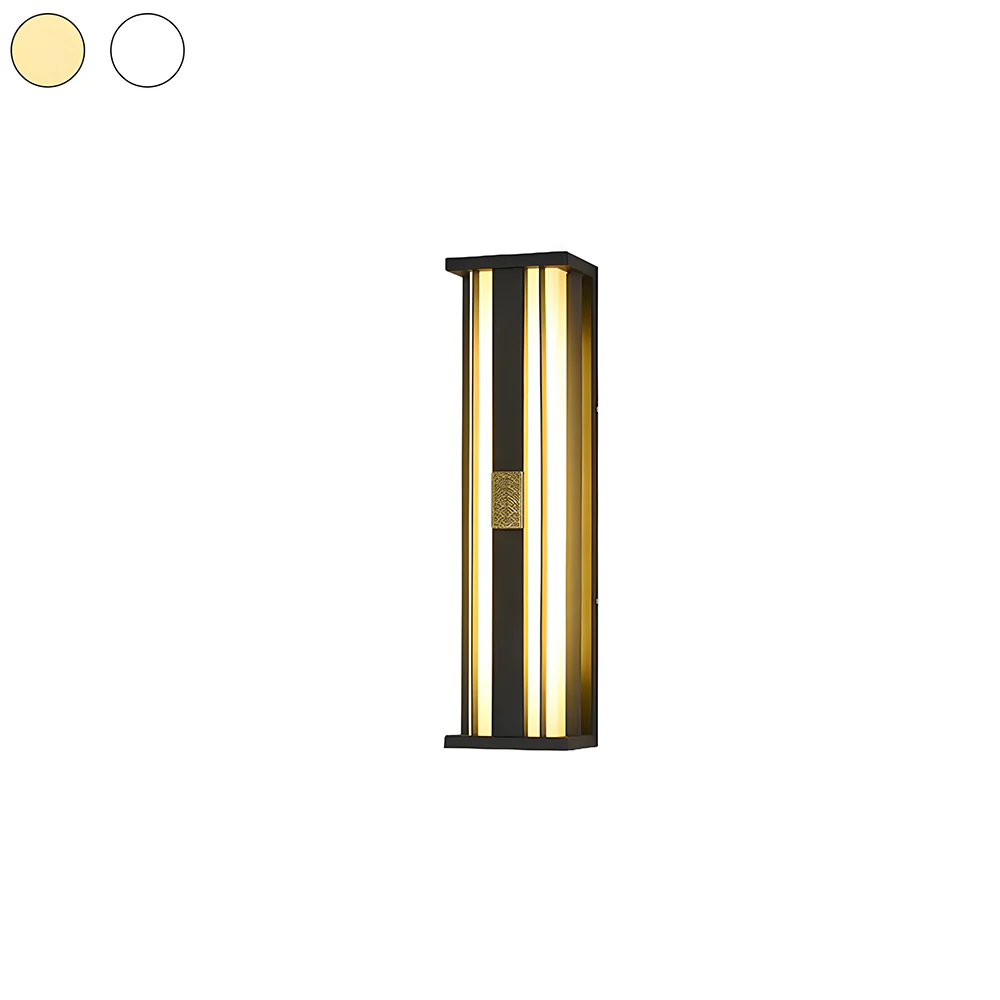 Modern Multifunctional Outdoor Black Waterproof LED Wall Light - Image 20