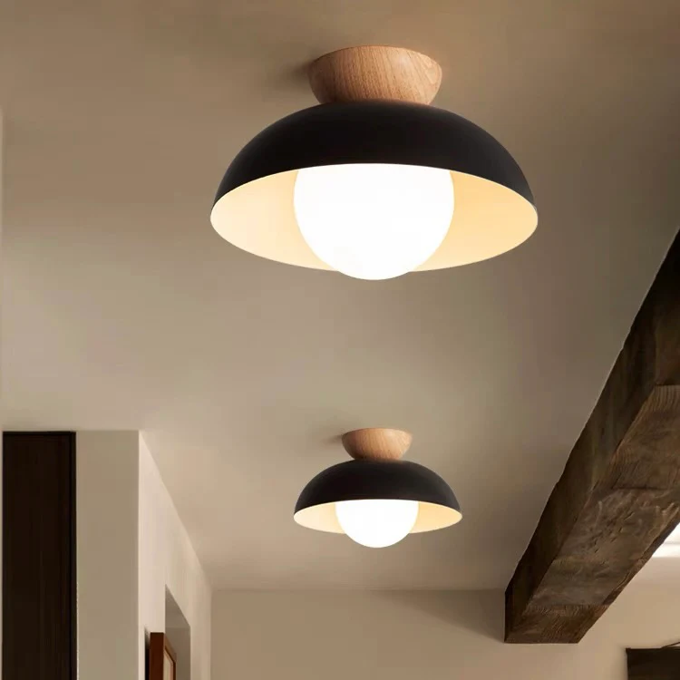 Modern Minimalist Semi-Flush Mount Ceiling Light - Image 19