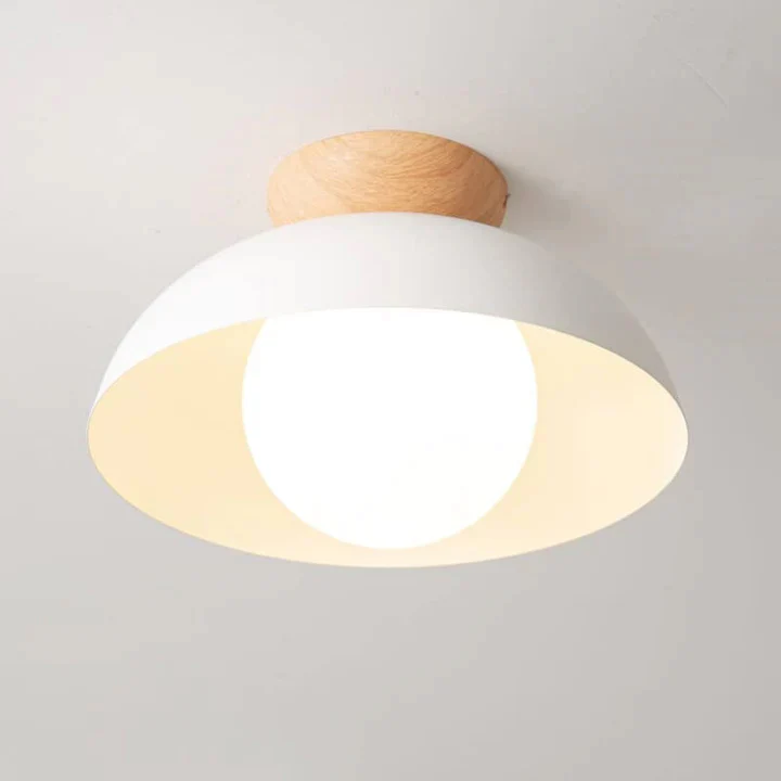 Modern Minimalist Semi-Flush Mount Ceiling Light - Image 6