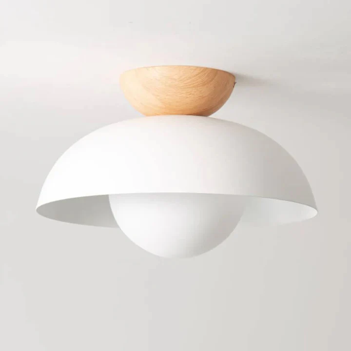 Modern Minimalist Semi-Flush Mount Ceiling Light - Image 8