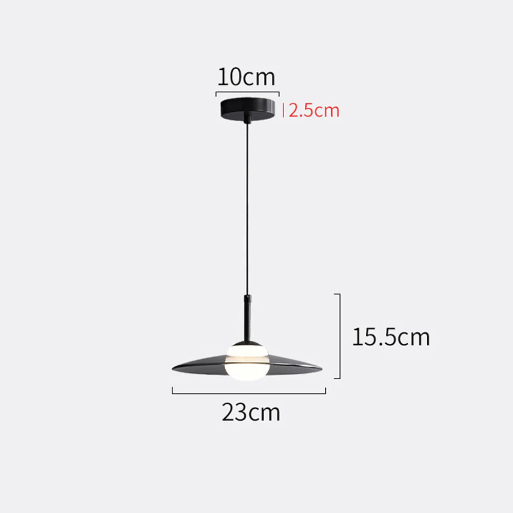 Modern Pendant Light Glass Finish Pendant Light - Image 8