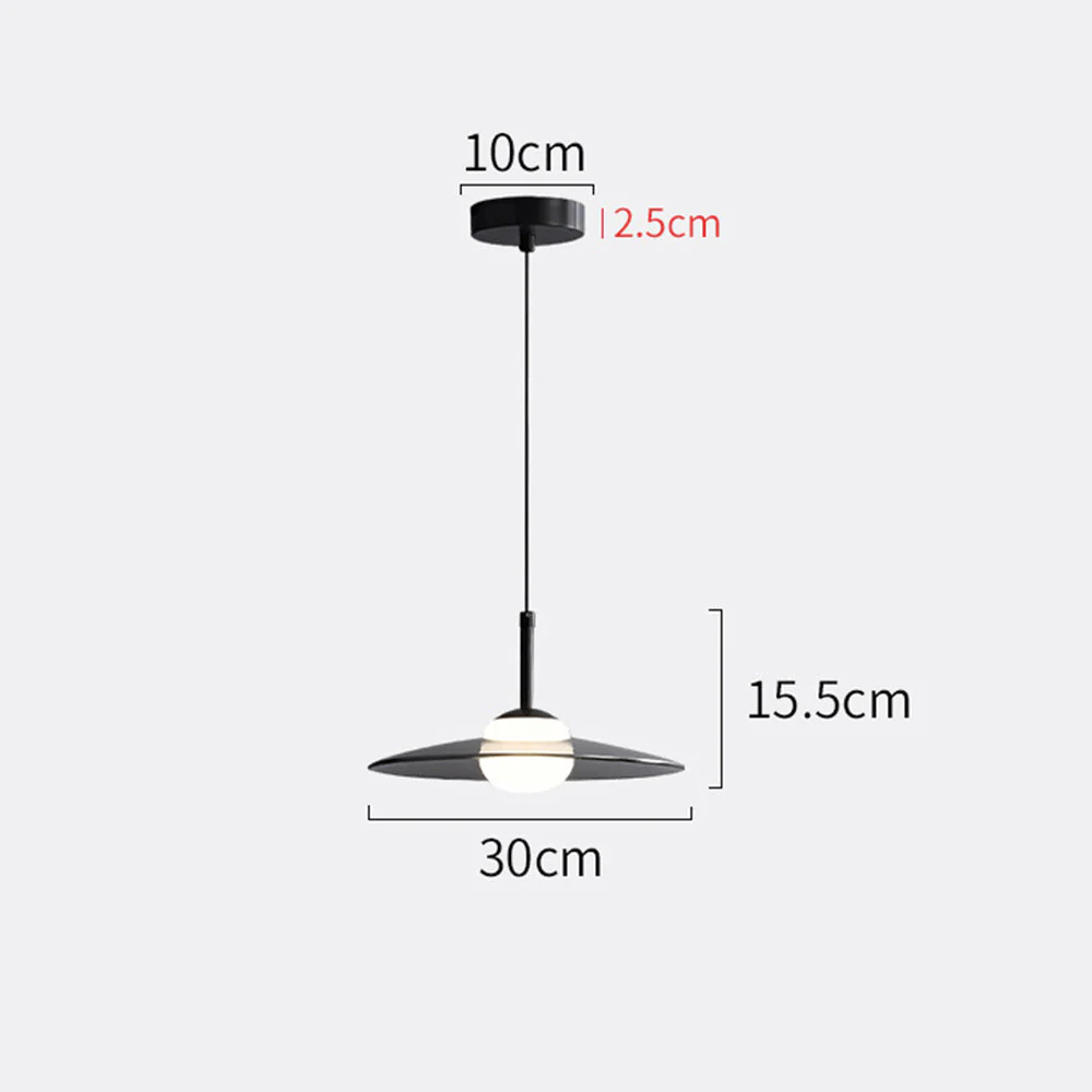 Modern Pendant Light Glass Finish Pendant Light - Image 9