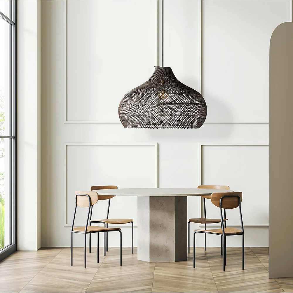 Modern Rattan Handwoven Island Pendant Light - Image 6