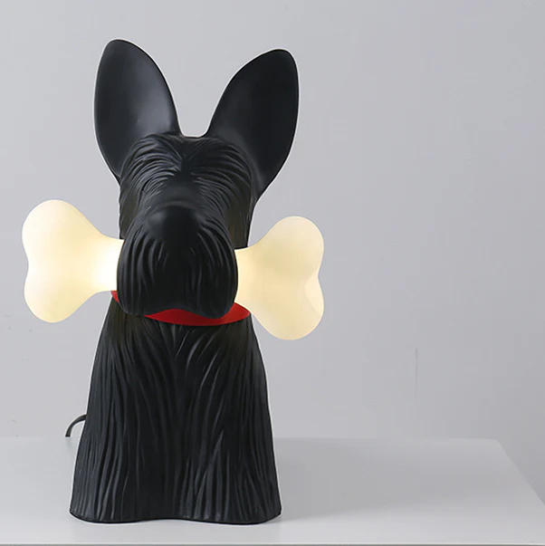 Modern Resin Cartoon Dog Table Lamp - Image 2