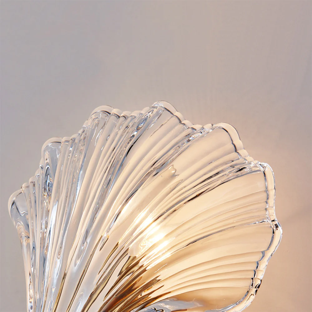Modern Sea Shell Glass Wall Lamp - Image 13