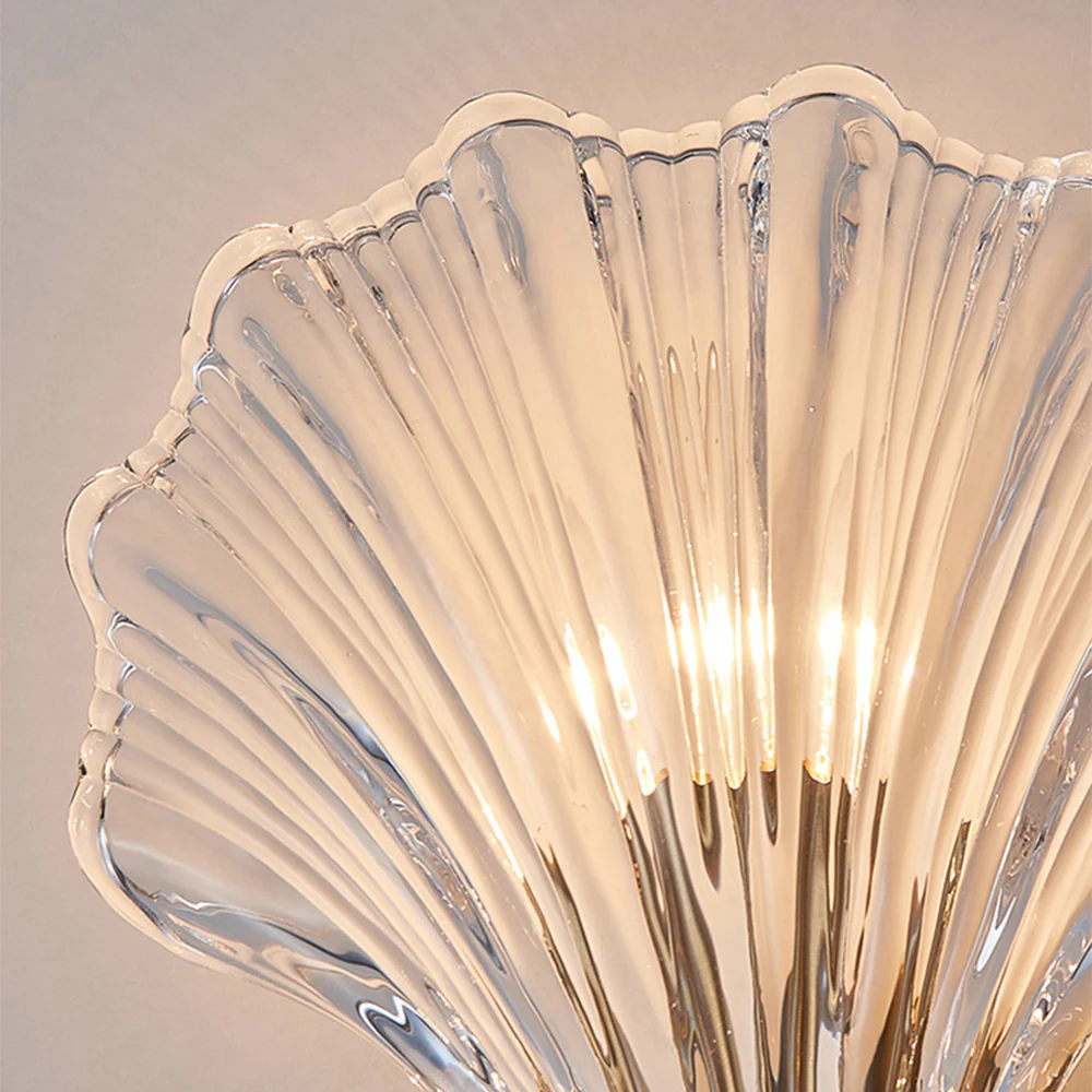 Modern Sea Shell Glass Wall Lamp - Image 14