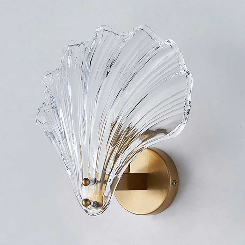 Modern Sea Shell Glass Wall Lamp - Image 17