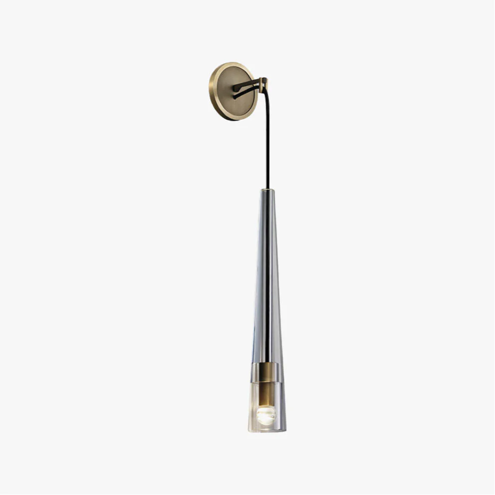 Modern Black Golden Hanging Suspended Wall Light - Image 10