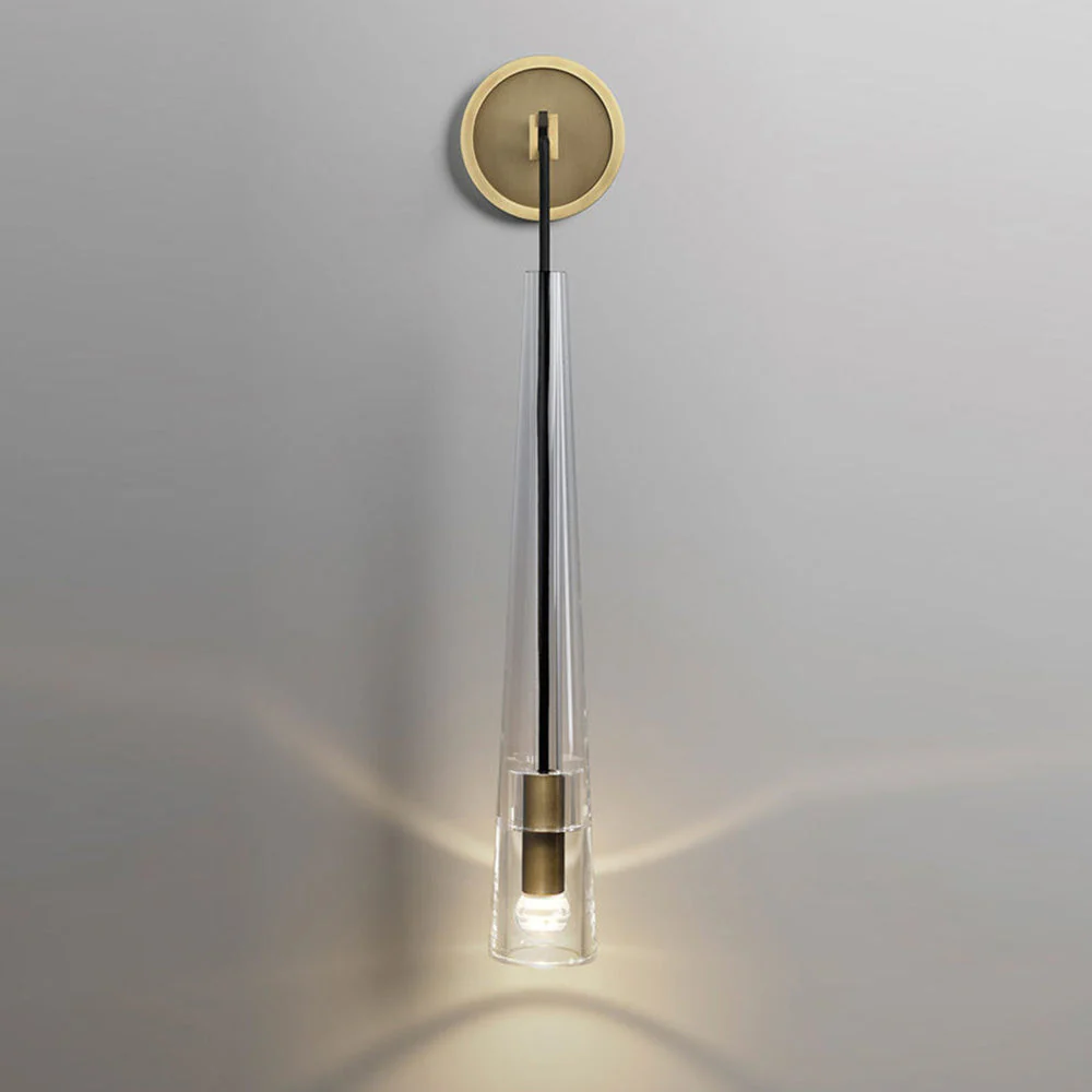 Modern Black Golden Hanging Suspended Wall Light - Image 7