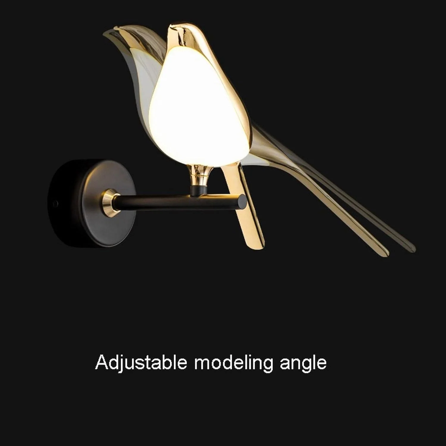 Modern Led Art Design Bird Wall Light - Image 11