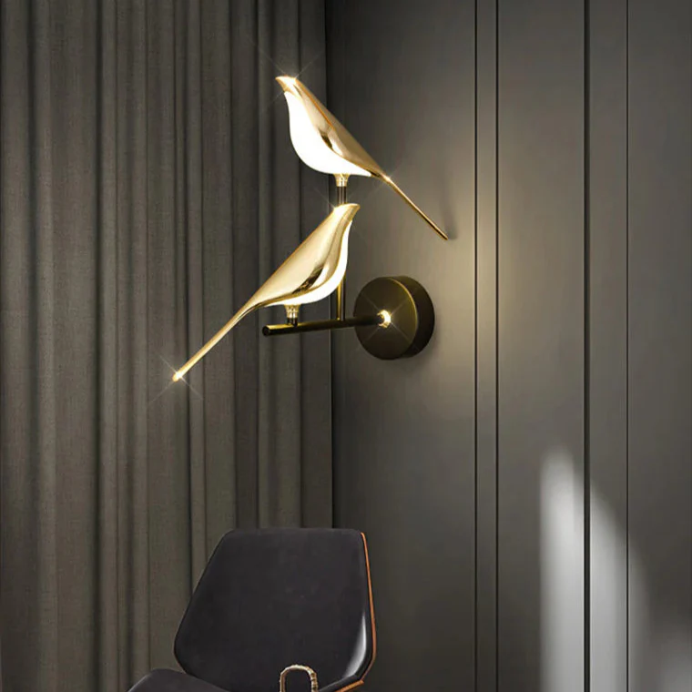 Modern Led Art Design Bird Wall Light - Image 22