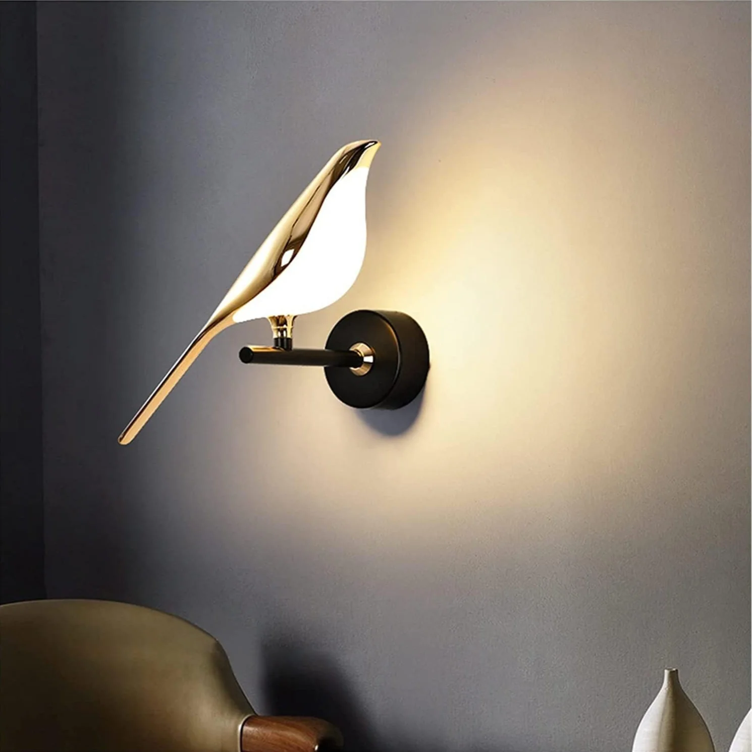 Modern Led Art Design Bird Wall Light - Image 3