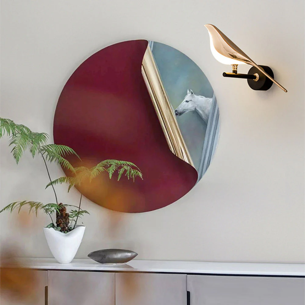 Modern Led Art Design Bird Wall Light - Image 5