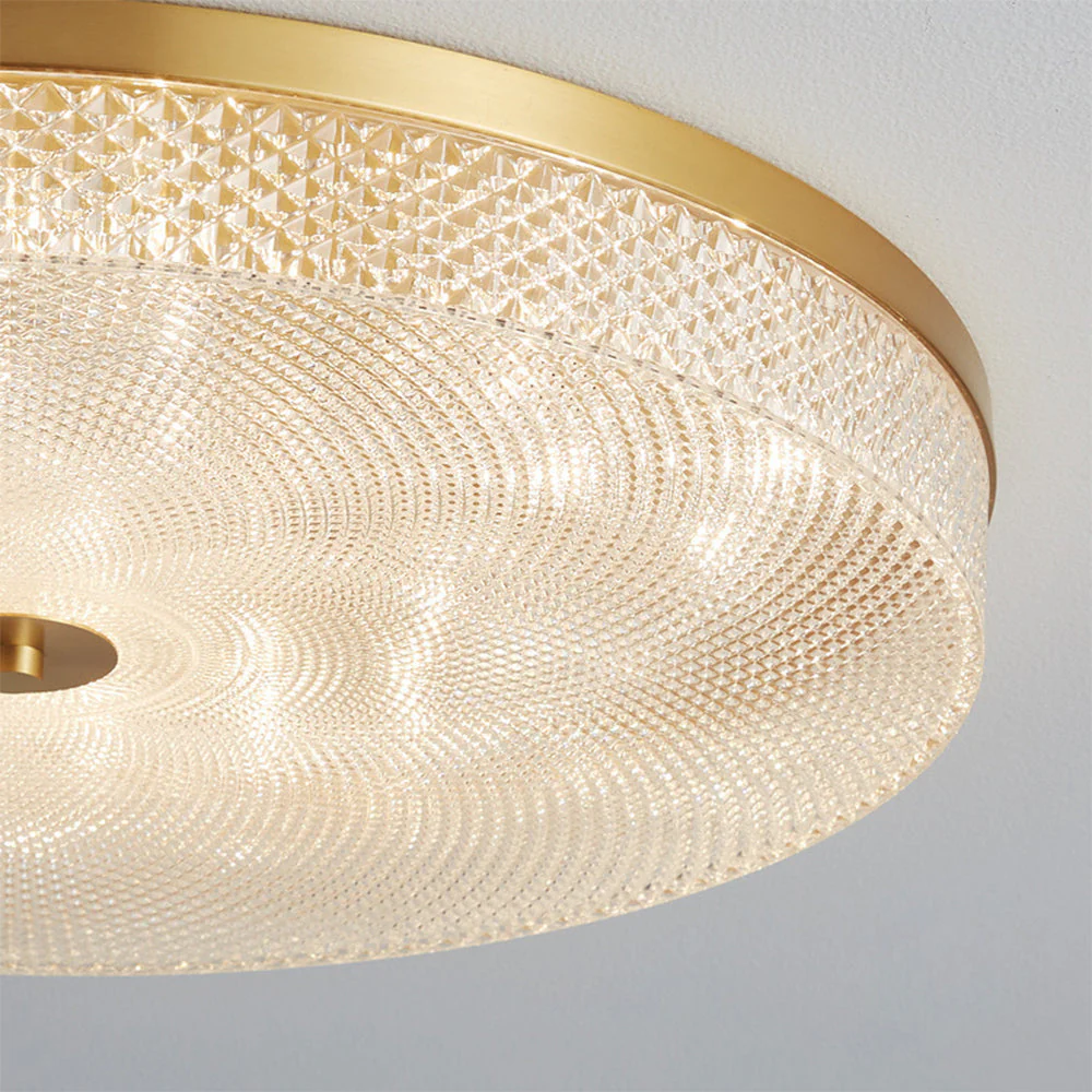 Modern Simple Crystal Copper Ceiling Light - Image 15