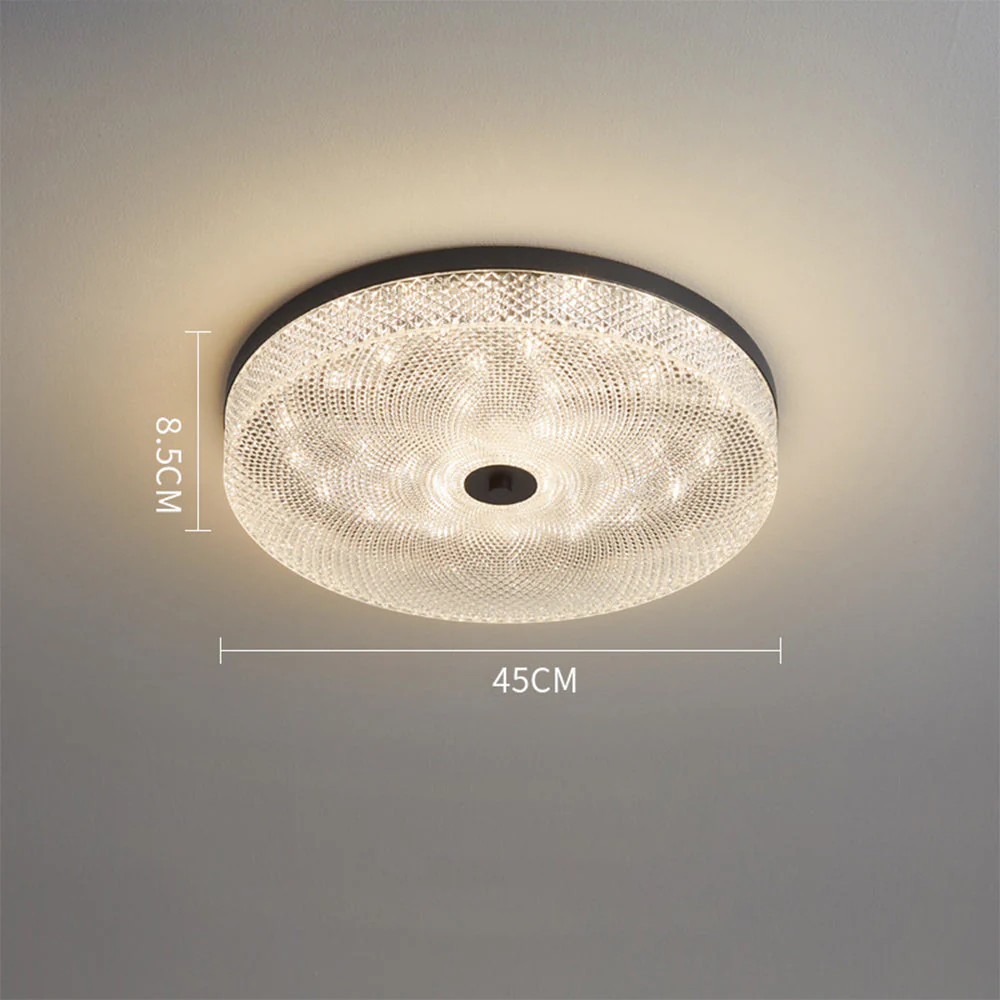 Modern Simple Crystal Copper Ceiling Light - Image 9