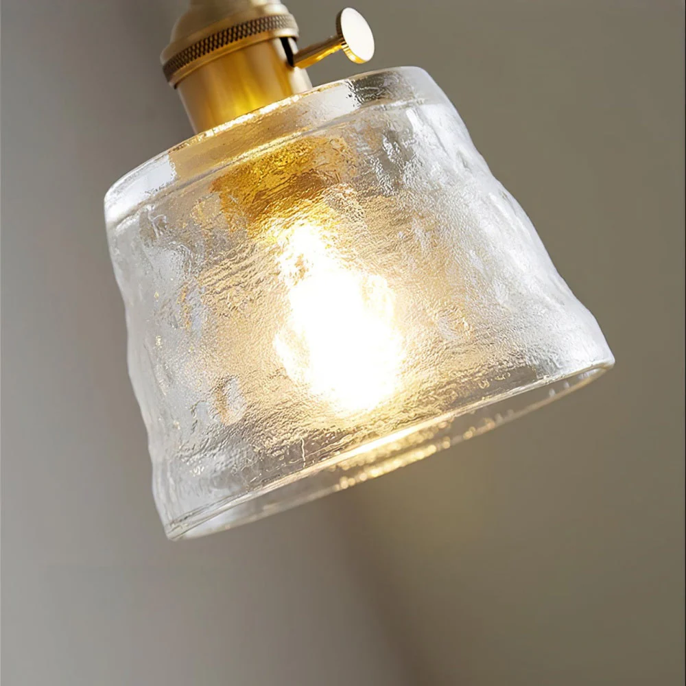 Modern Simple Cup Glass Pendant Lamp For Living Room - Image 10
