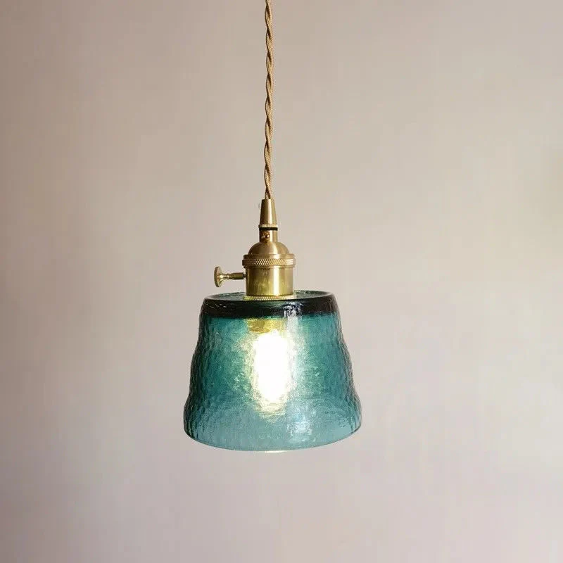 Modern Simple Cup Glass Pendant Lamp For Living Room - Image 13