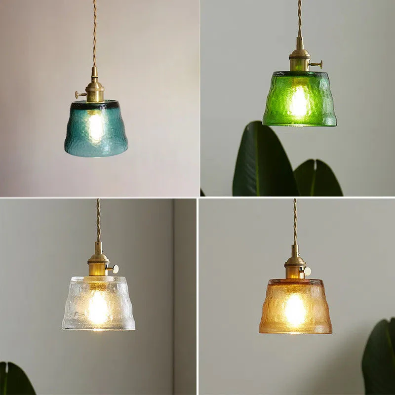 Modern Simple Cup Glass Pendant Lamp For Living Room - Image 14