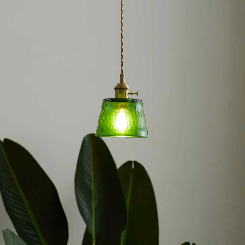 Modern Simple Cup Glass Pendant Lamp For Living Room - Image 6