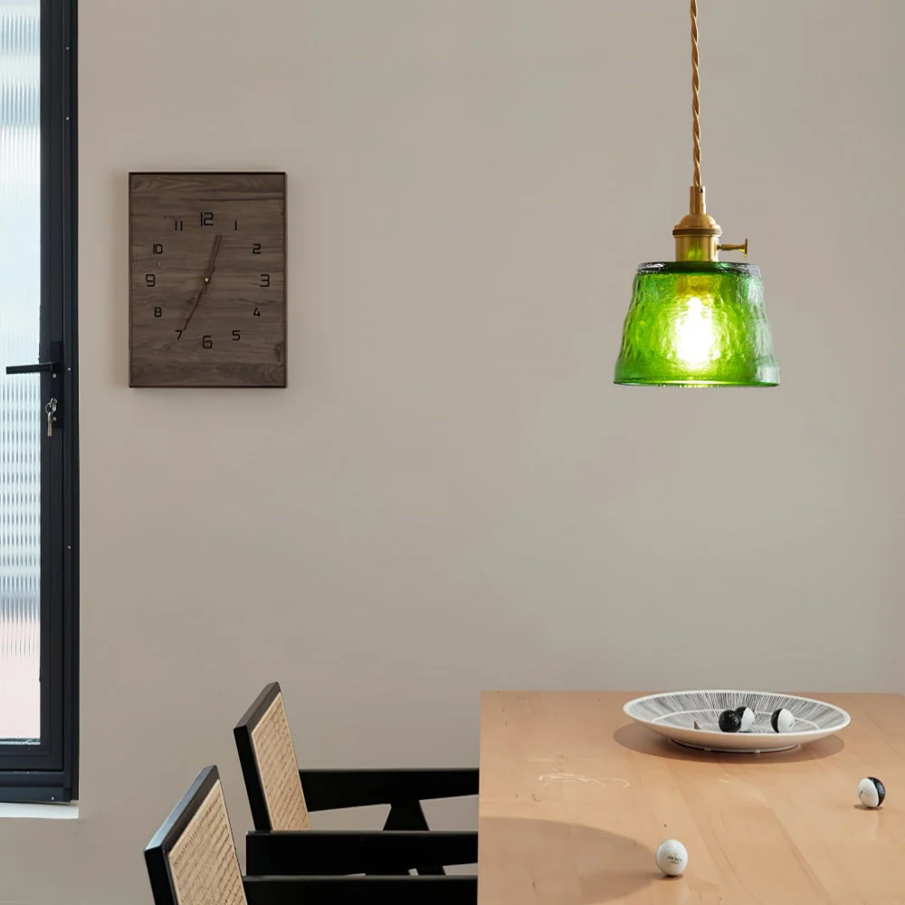 Modern Simple Cup Glass Pendant Lamp For Living Room - Image 7