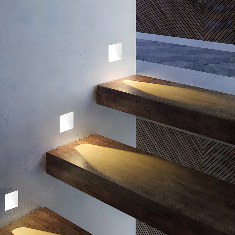 Modern Simple Embedded Frameless Staircase LED Wall Light - Image 11
