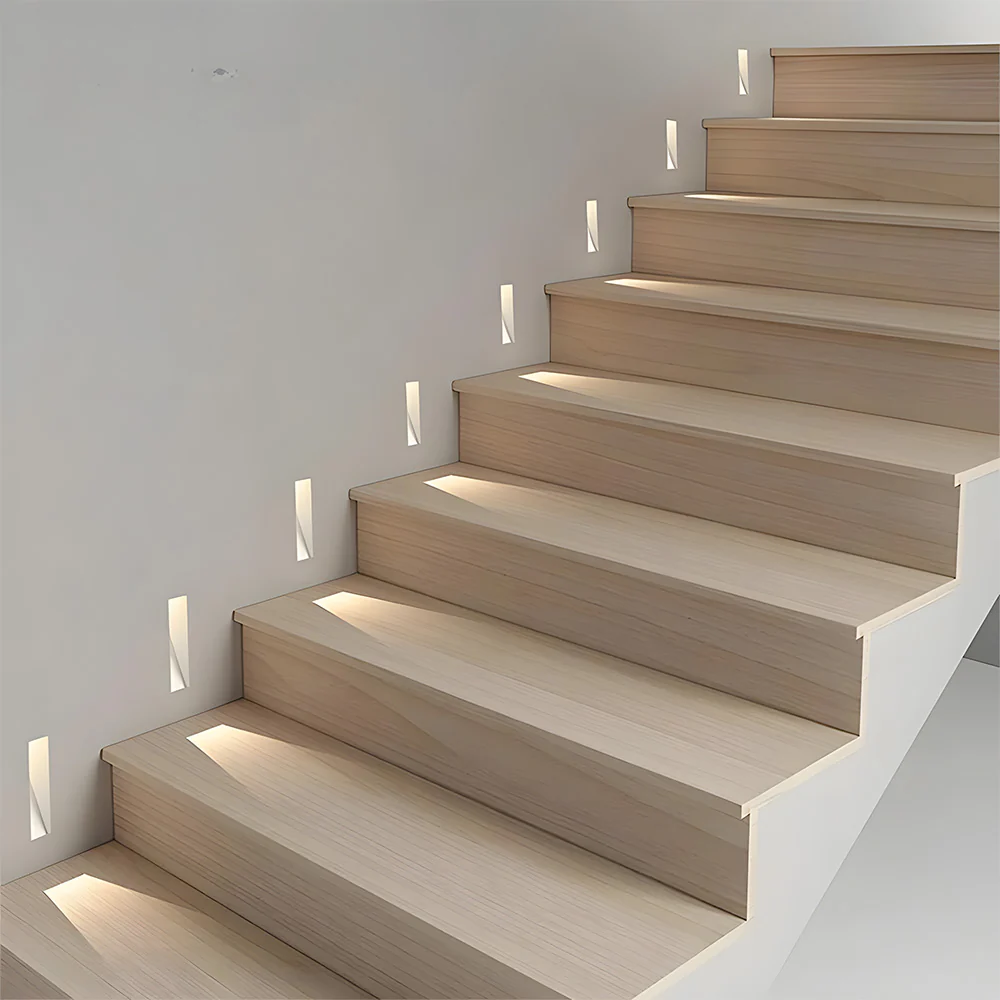 Modern Simple Embedded Frameless Staircase LED Wall Light - Image 17